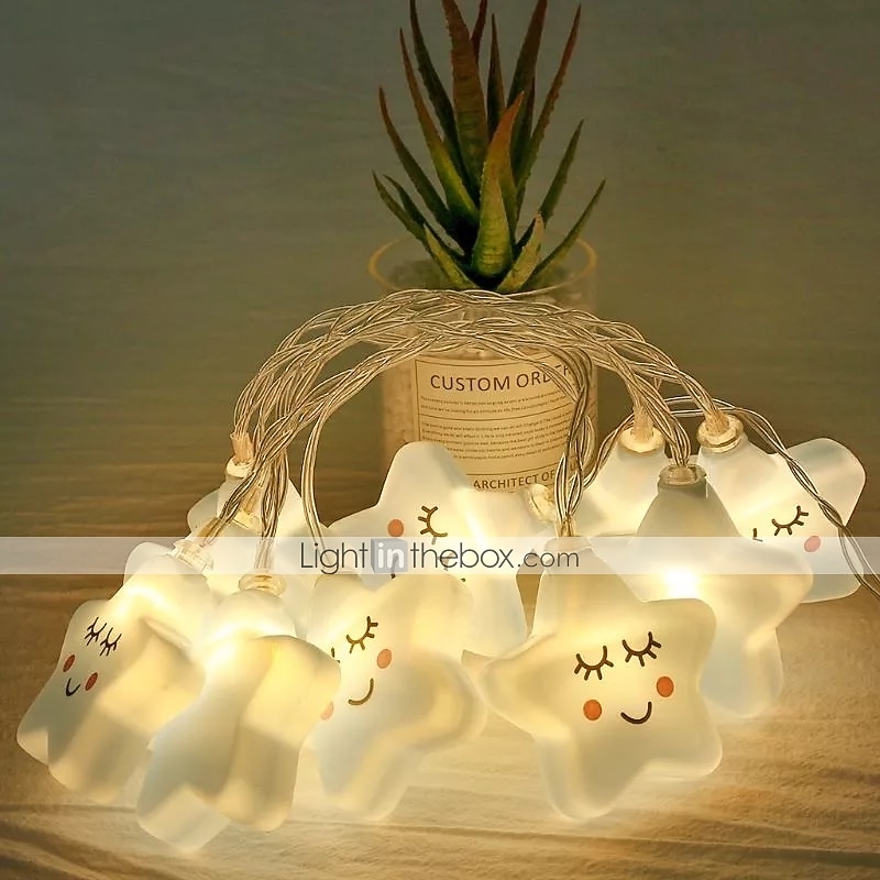 Star Fairy Tale String Lights 1.5M 10LEDs 3M 20LEDs Battery Powered  Birthday Party Children's Room Decoration Lights Delivery Without Battery 2026 - $9.49 –P7