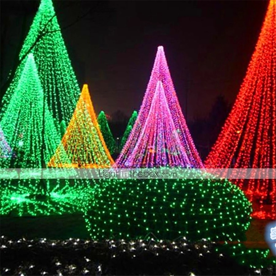 100M 800LEDs Outdoor  Tree LED Fairy String Lights Waterproof EU UK Plug Holiday Lighting Wedding Party Decoration 220-240V 2026 - $124.99 –P7