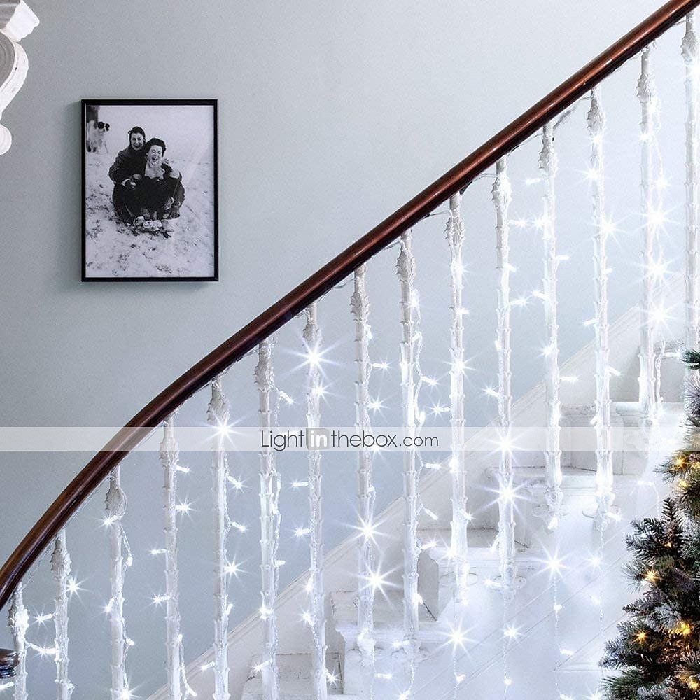 led lichtslingers 800 leds 400 leds 300 leds 200 leds 100 leds plug in lichtslingers 8 modi waterdicht binnen buiten kerstboom bruiloftsfeest slaapkamer decoraties eu stekker 220-240v en ons stekker 2025 - $15.99 –P10