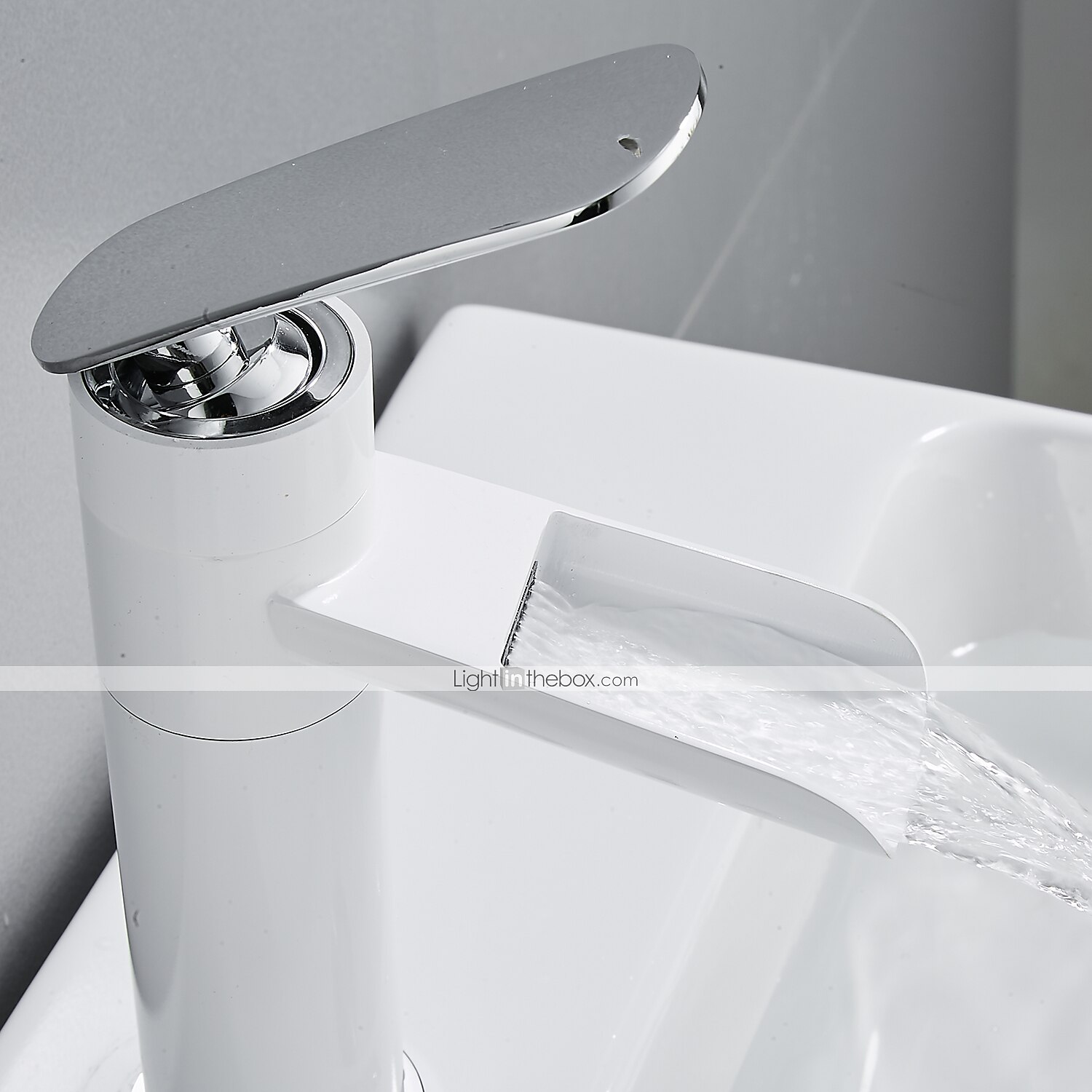 Bathroom Sink Faucet,Rotatable Electroplated Centerset Single Handle One Hole Bath Taps with Hot and Cold Switch 2025 - $97.99 –P19