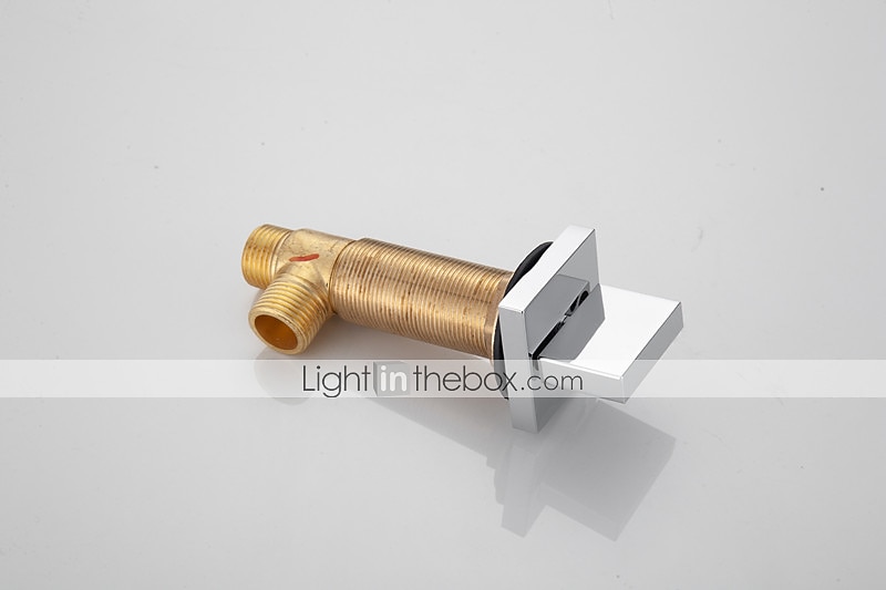 Two Handles Three Holes Bathtub Faucet - Contemporary Chrome Roman Tub Ceramic Valve Bath Shower Mixer Taps 2026 - E£10477.01 –P10