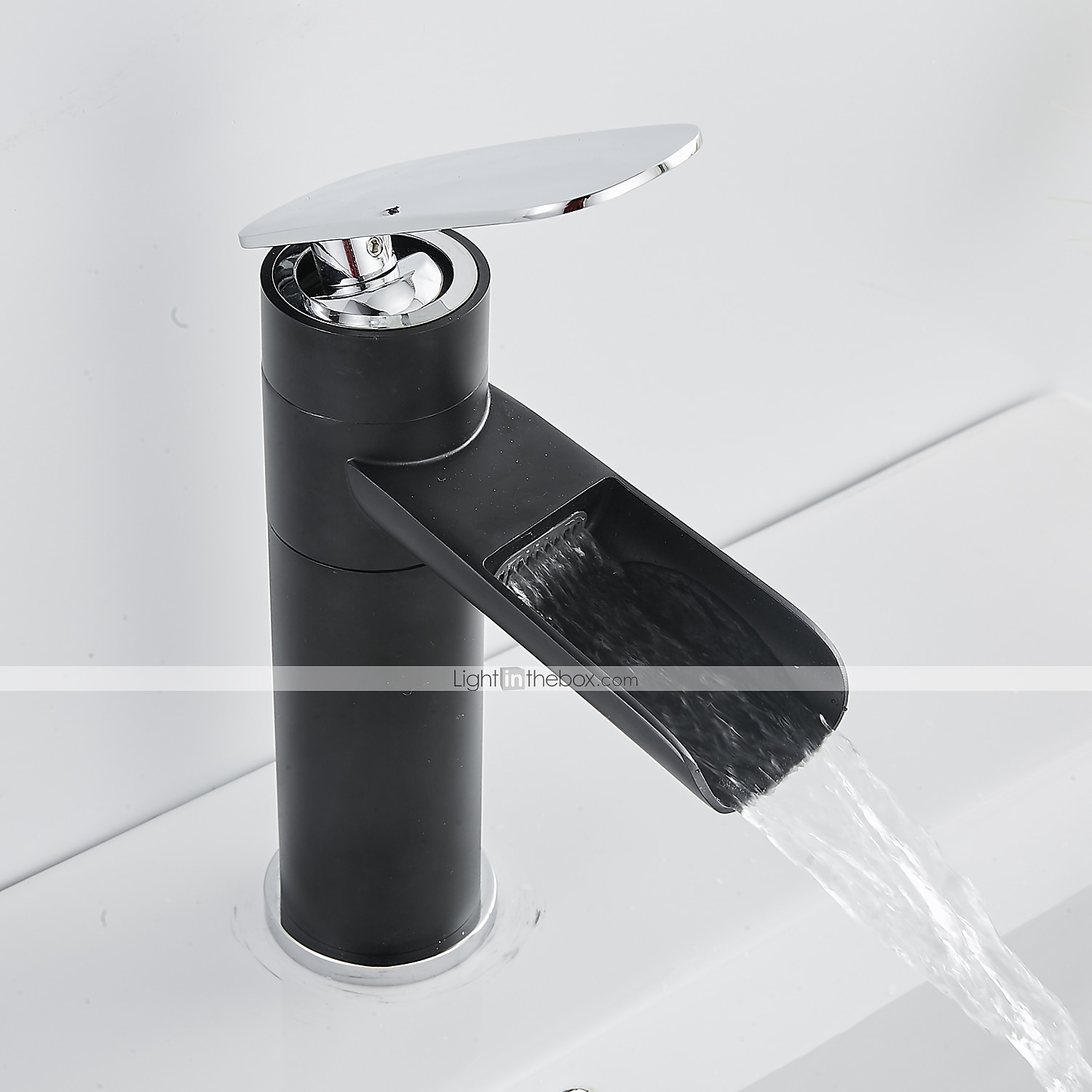 Bathroom Sink Faucet,Rotatable Electroplated Centerset Single Handle One Hole Bath Taps with Hot and Cold Switch 2025 - $97.99 –P10