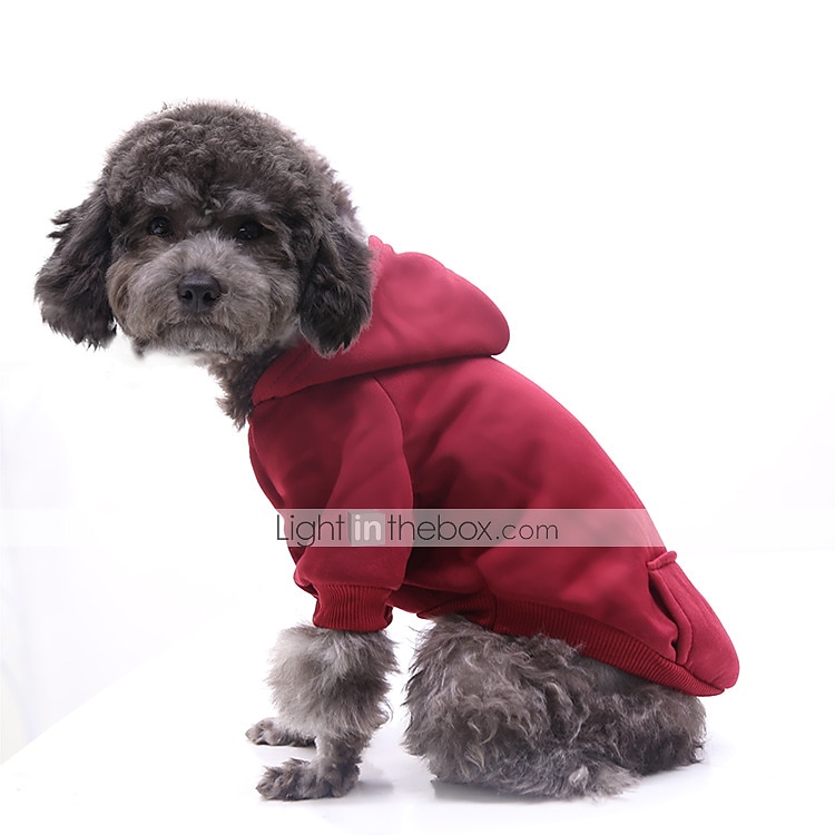 felpe con cappuccio invernali per cani con tasche vestiti caldi per cani di piccola taglia cappotto per chihuahua abbigliamento per cuccioli e gatti del 2025 a $15.49 –P12
