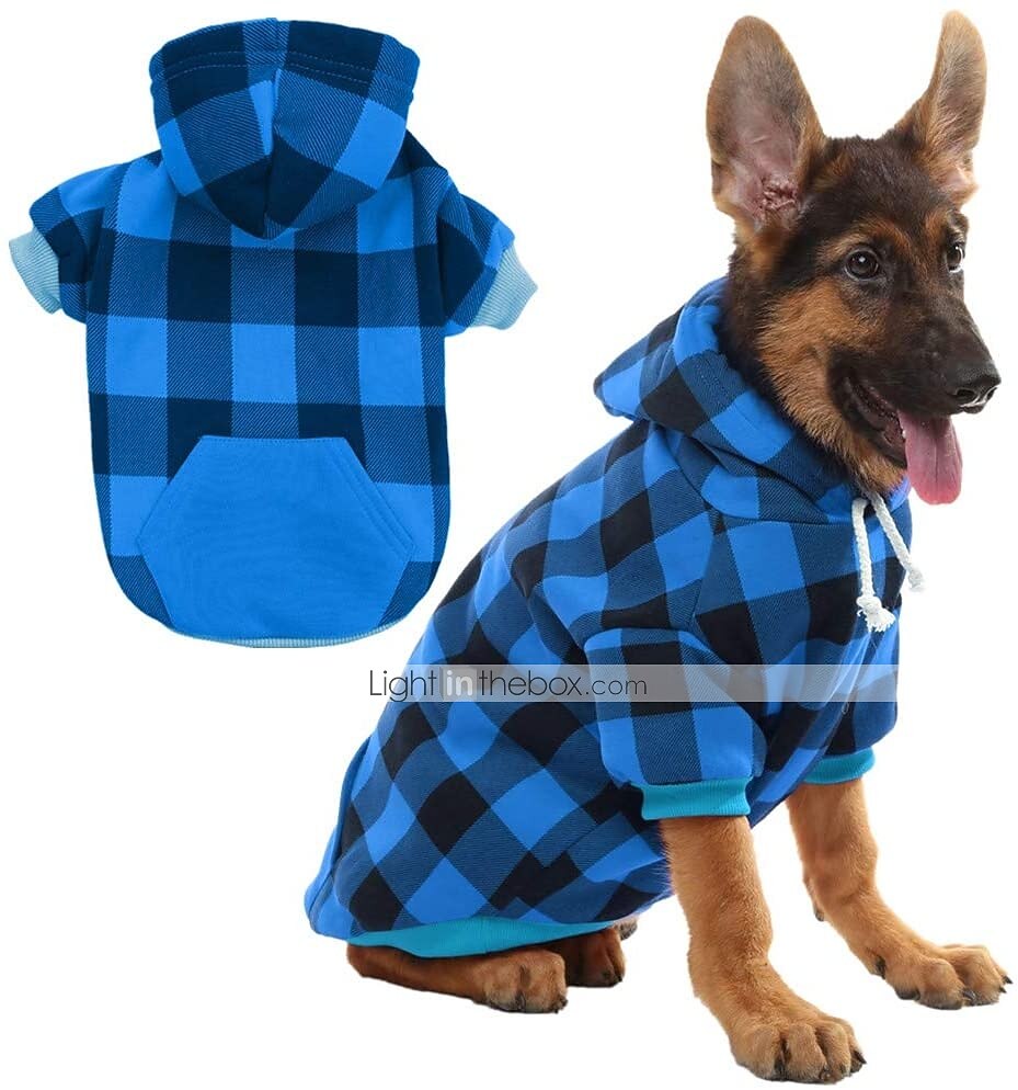 Kutyák Macskák Kapucnis felsőrész Karácsonyi ajándékok házi kedvenceknek Klasszikus stílus Tél Meleg Vastag Karácsony Alkalmi / Napi for Rekedt Labrador alaszkai malamut Arany retriever Border Collie 2025 - $16.49 –P10