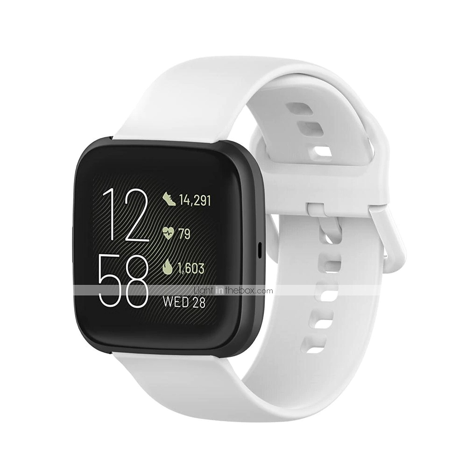 Ver Banda para Fitbit Versa 2 / Versa Lite / Versa SE / Versa Silicona Reemplazo Correa Suave Transpirable Correa Deportiva Pulsera 2025 - $15.99 –P6