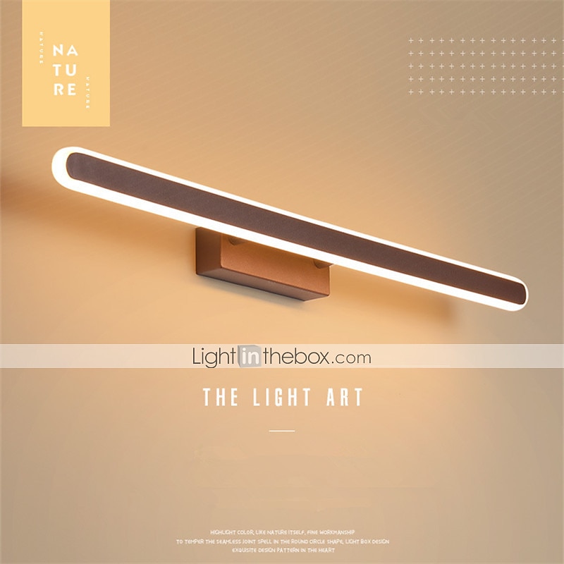 80 cm Led Mirror Lamp Bathroom Bathroom Mirror Lamp Modern Simple Aluminum Lamp Dance Dressing Room Lamp Background Wall Lamp 2025 - $116.99 –P2