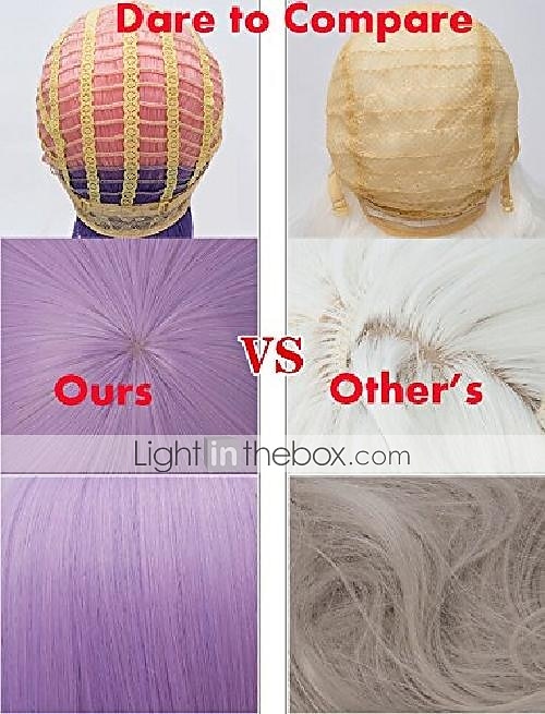Cosplay Wig Wavy Middle Part Wig Kochou Shinobu 2836 Synthetic Hair Women's Black Halloween Wigs 2025 - $31.99 –P4