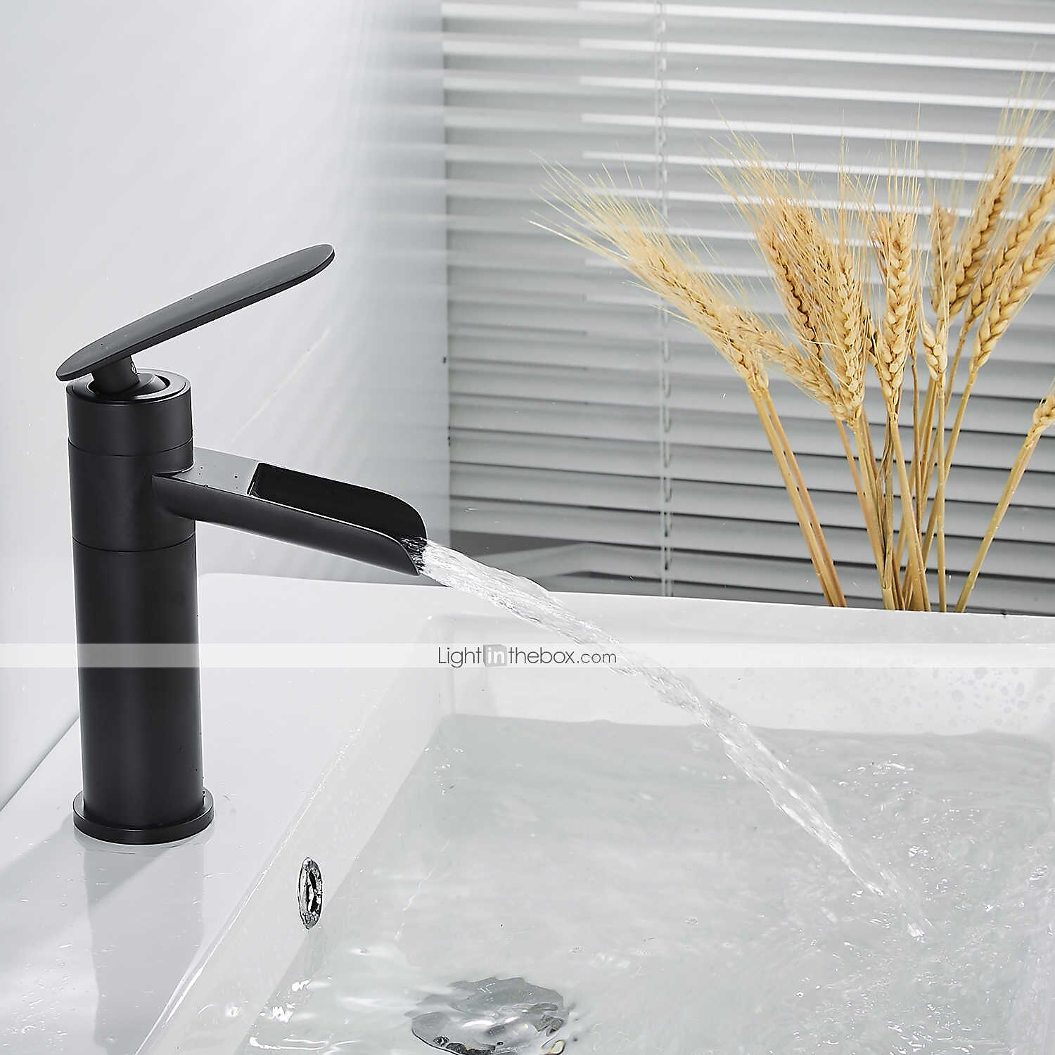Bathroom Sink Faucet,Rotatable Electroplated Centerset Single Handle One Hole Bath Taps with Hot and Cold Switch 2025 - $97.99 –P11