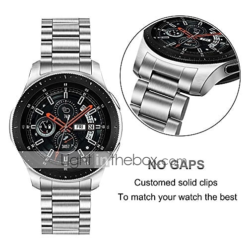 Watch Band for Samsung Galaxy Galaxy Watch 3 45mm 46mm Gear S3 Classic Frontier 2 Neo Live Stainless Steel Replacement  Strap Quick Release 22mm Link Bracelet Wristband 2025 - $9.99 –P3