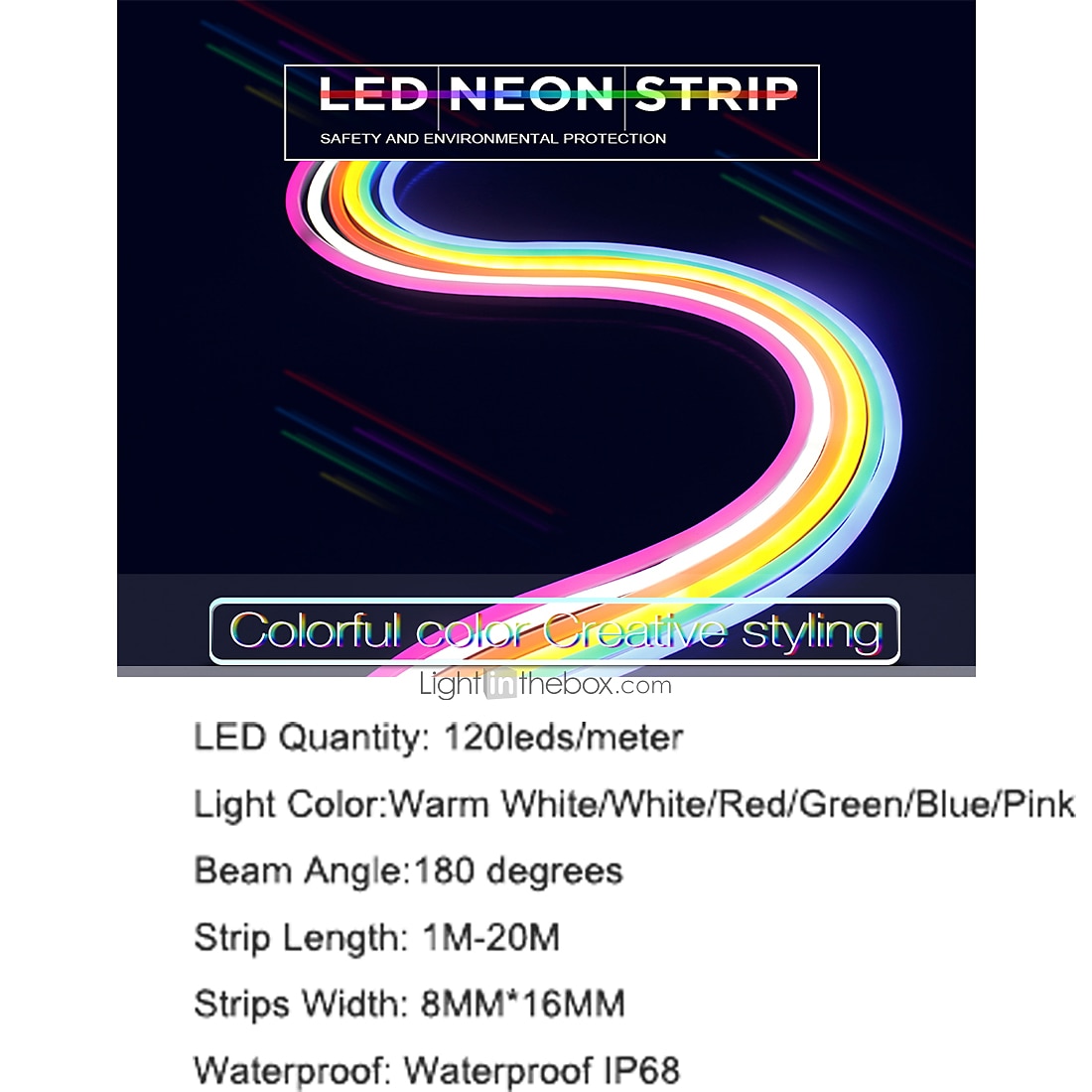 Waterproof LED Neon Tube 20M 15M 10M 5M 3M 2M 1M AC 220V-240V SMD 2835 Flexible Neon Strip Single Color for Outdoor Decorative Lighting 2025 - SGD S$74.09 –P6