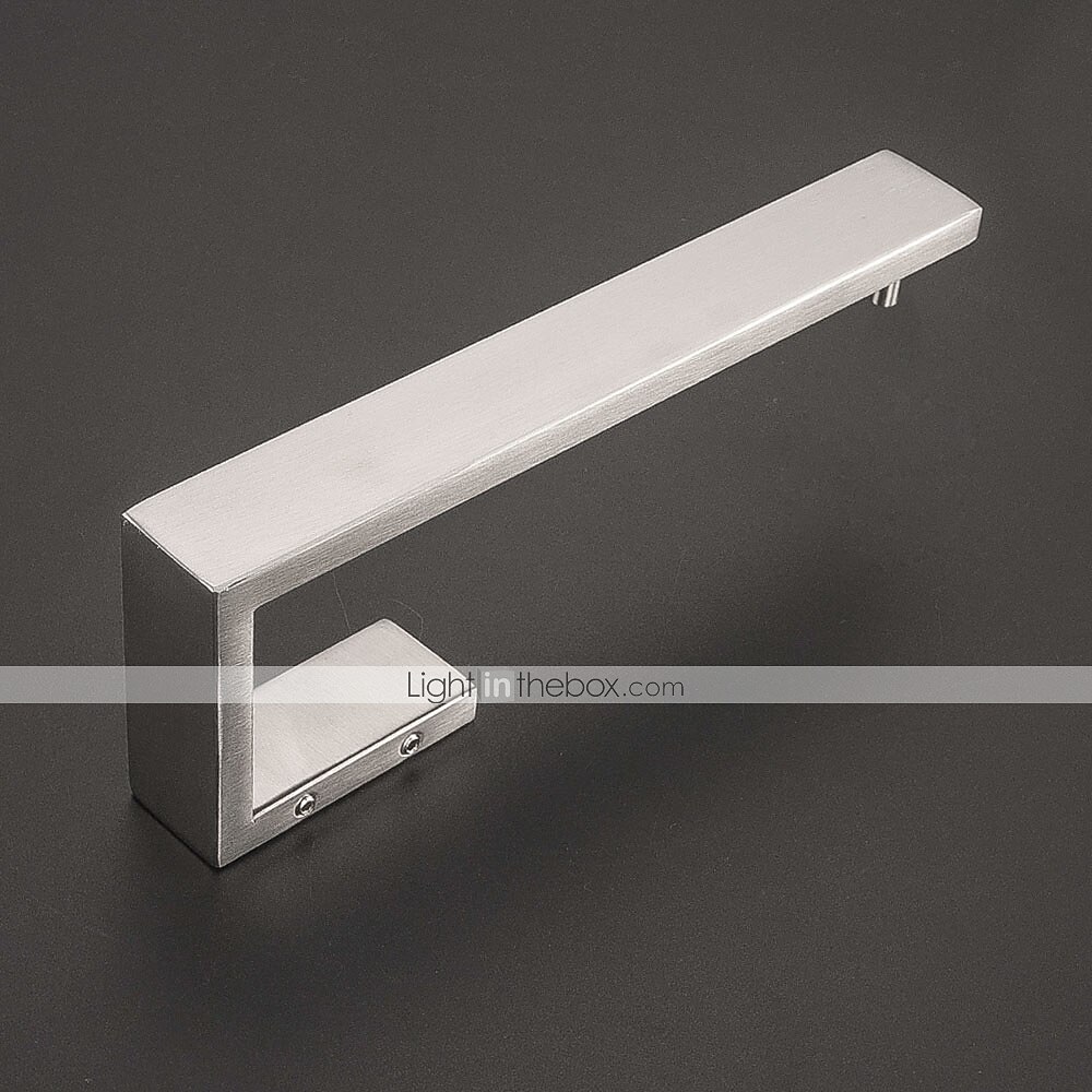 accessorio hardware per il bagno porta carta igienica / porta accappatoio e asta singola per bagno in acciaio inossidabile a parete argento spazzolato 4 pezzi / 3 pezzi / 1 pezzo del 2025 a $28.99 –P9