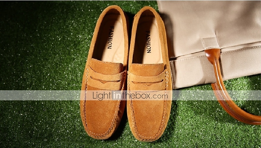 Blauwe suède loafers voor heren – stijlvolle instappers voor casual en formele gelegenheden 2026 - $46.99 –P6