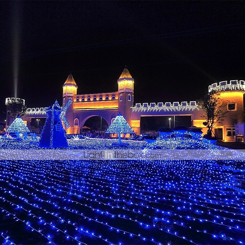 100M 800LEDs Outdoor  Tree LED Fairy String Lights Waterproof EU UK Plug Holiday Lighting Wedding Party Decoration 220-240V 2026 - $124.99 –P5