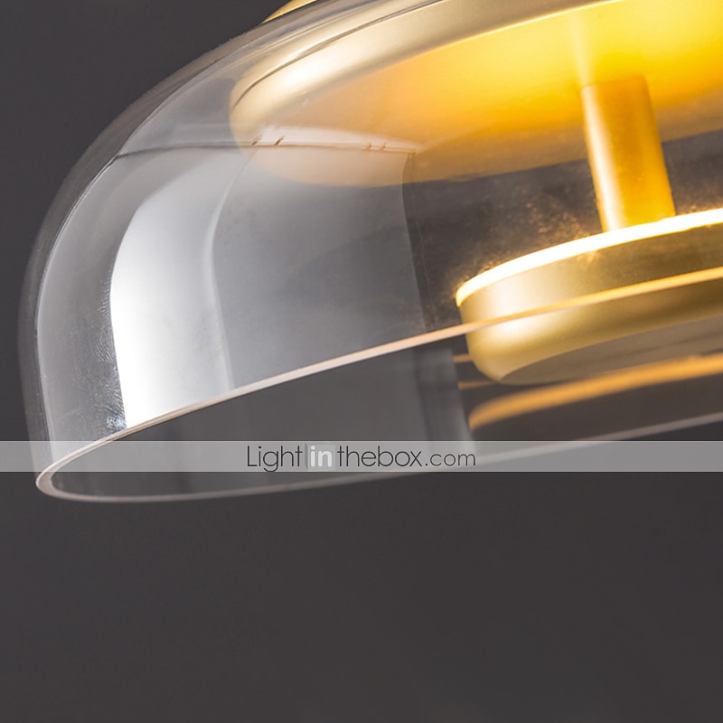 23 cm diseño único estilo nórdico colgante de luz de vidrio moda electrochapado estilo nórdico moderno 110-120v 220-240v 2025 - €107.99 –P6