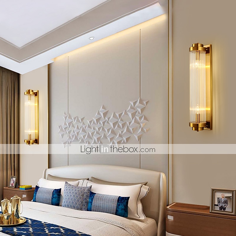 Lightinthebox Crystal Creative Modern Nordic Style LED Wall Lights Living Room Bedroom Steel Wall Light 110-240 V 2025 - $222.99 –P2