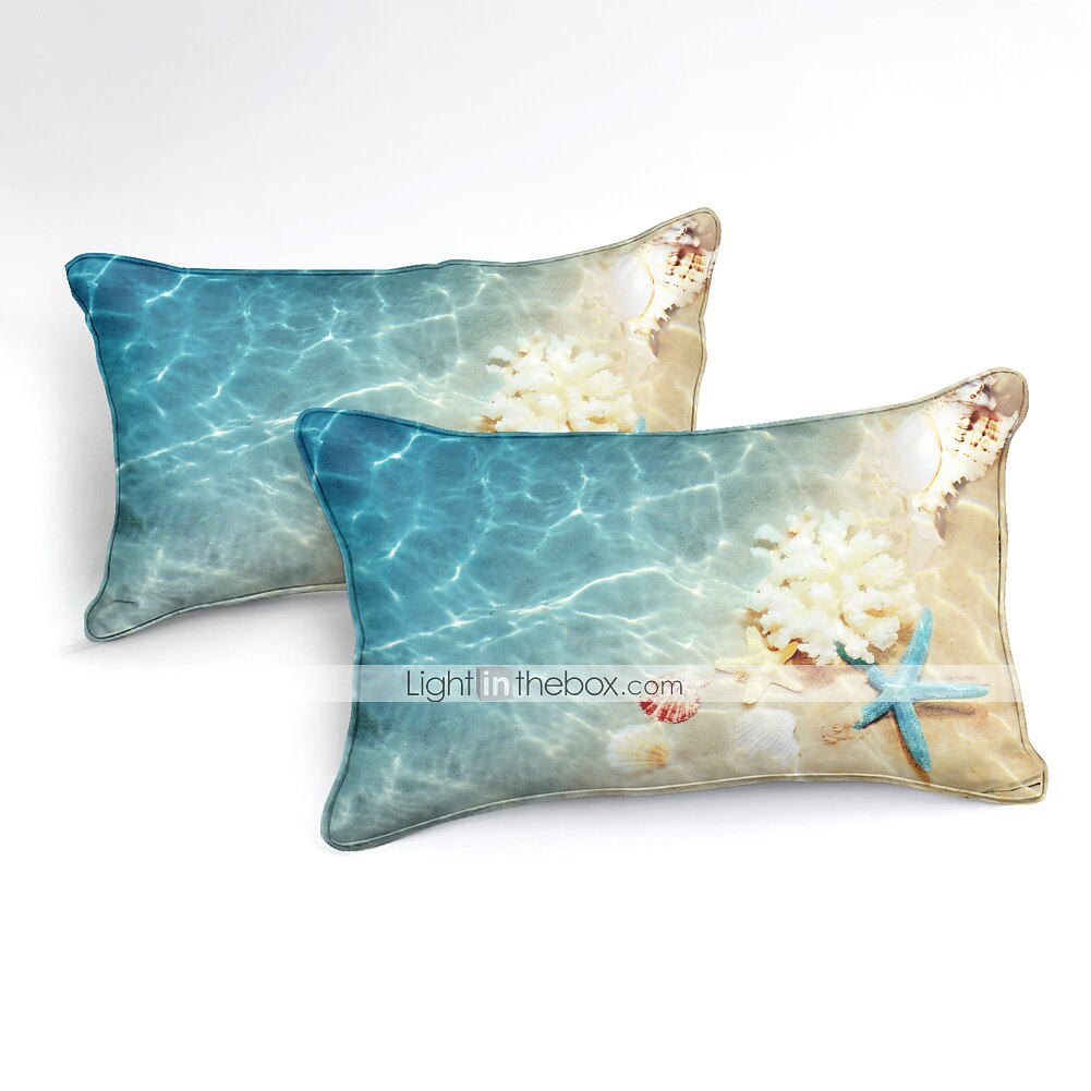 copripiumino oceano set di biancheria da letto copripiumino con 1 copripiumino o copriletto ， 1 lenzuolo ， 2 federe per matrimoniale / matrimoniale / king (1 federa per doppia / singola) del 2025 a $41.99 –P5