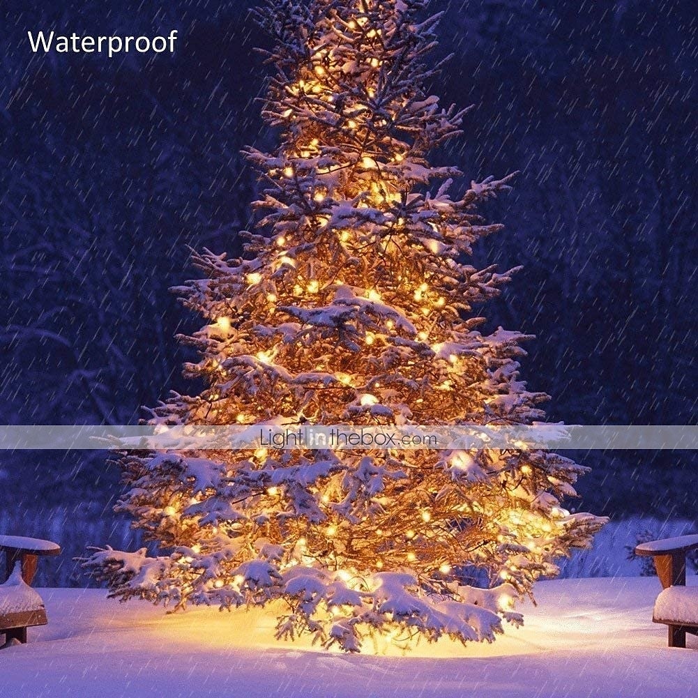 Decorating Lights 50M 400 LEDs Outdoor Indoor LED Décor Fairy String Lights 164ft Holiday Lights  Tree Decorating Idea Waterproof Icicle for Garland Patio 2026 - $39.99 –P10