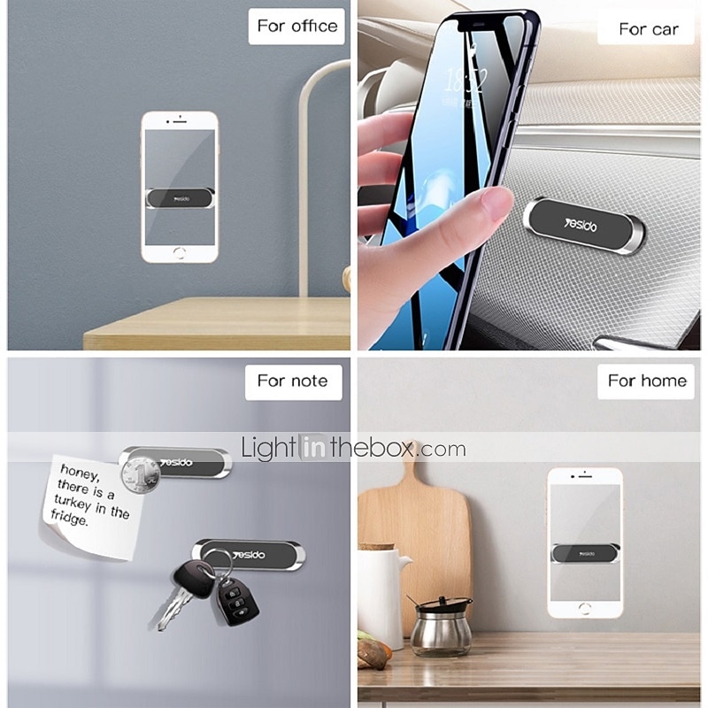 Dashboard Telefoonhouder Magnetisch Kleverig Voertuig middenconsole Telefoon houder voor Automatisch Compatibel met: Samsung Alle mobiele telefoons Mobiele telefoonaccessoire 2025 - $13.99 –P3