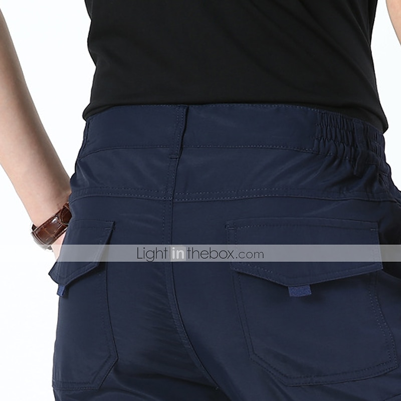 Men's Work Pants Waterproof Hiking Pants Summer Outdoor Waterproof Ripstop Windproof Breathable Pants / Trousers Cargo Pants Bottoms Black Blue Cotton Fishing Hiking Climbing M L XL XXL XXXL 2025 - $24.99 –P1