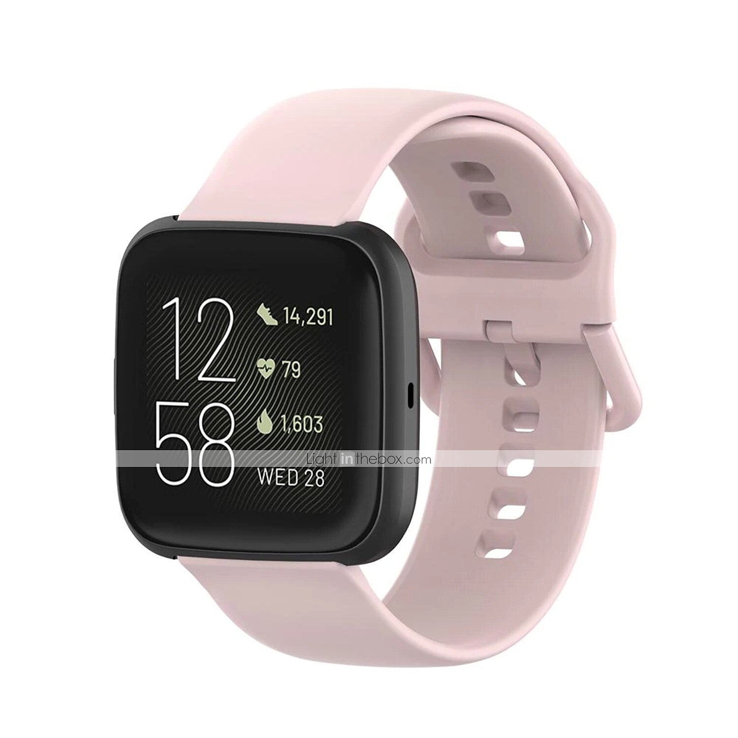 Ver Banda para Fitbit Versa 2 / Versa Lite / Versa SE / Versa Silicona Reemplazo Correa Suave Transpirable Correa Deportiva Pulsera 2025 - $15.99 –P8