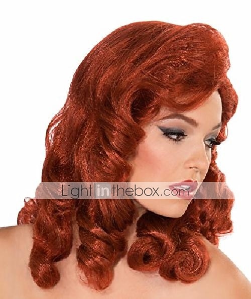 1940 red wig
