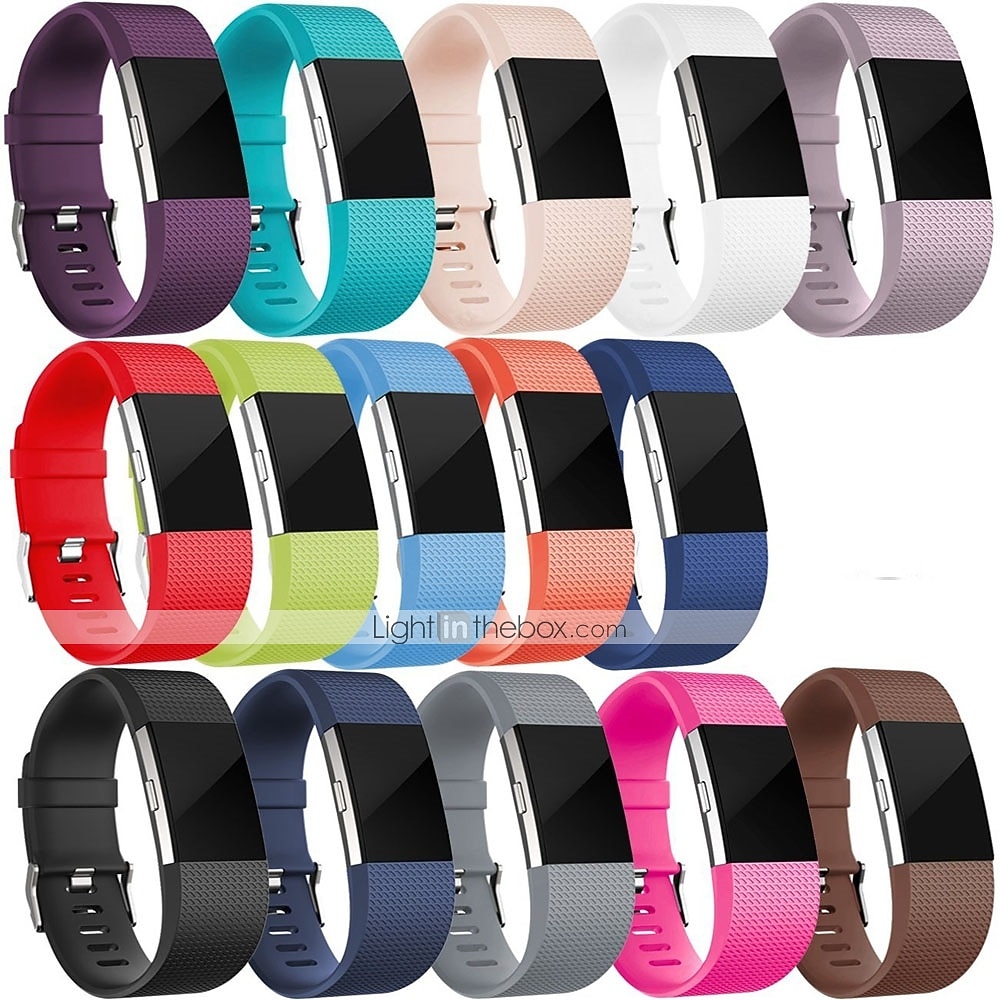 Soft Silicone Color Smart Watch Bracelet Band For Fitbit Charge 2 Replacement Wristband Watch Strap For Fitbit Charge2 2026 - $8.99 –P2