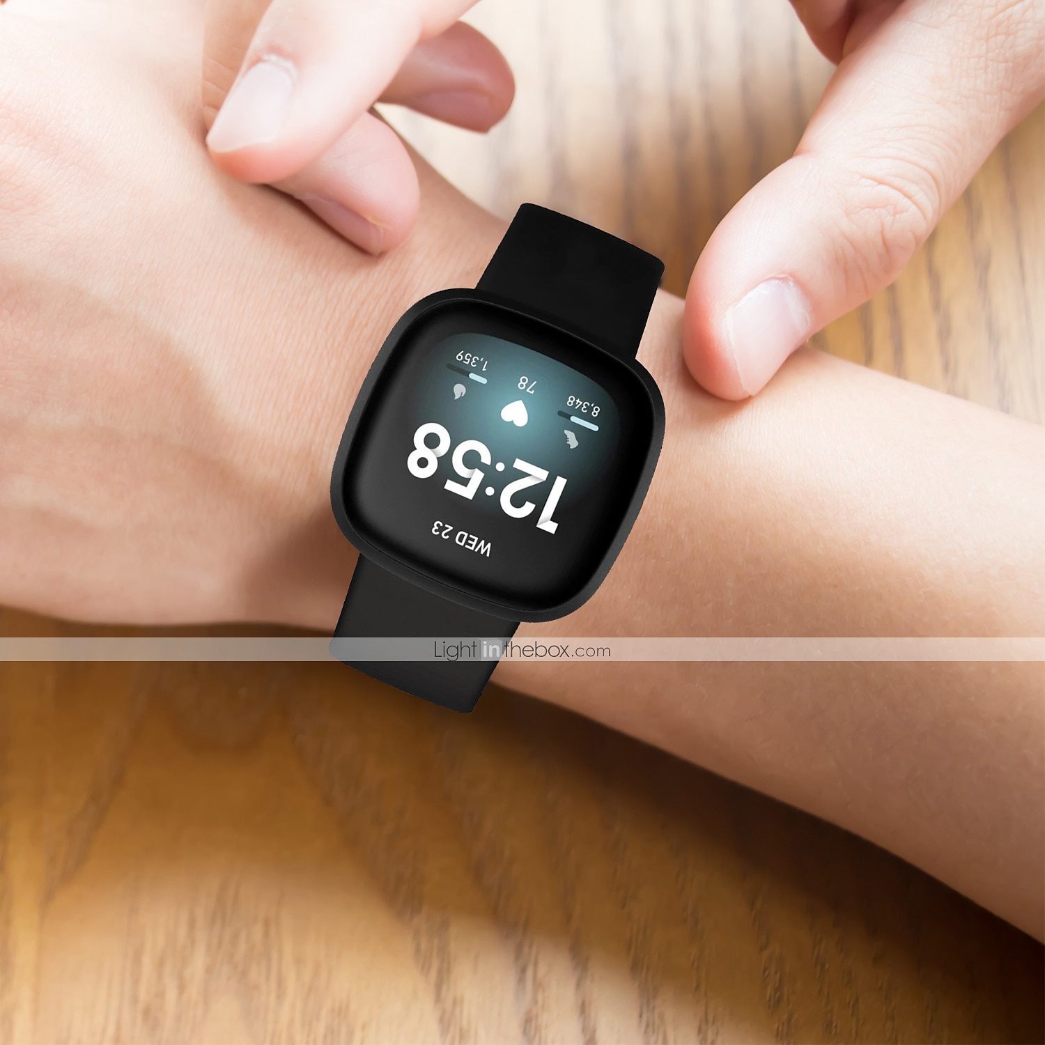 Band For Fitbit Versa 3/Sense Soft Silicone Sport Strap Replacement Wristband Women Men Smart Watch Accessories For Fitbit Sense 2026 - GBP £9 –P5