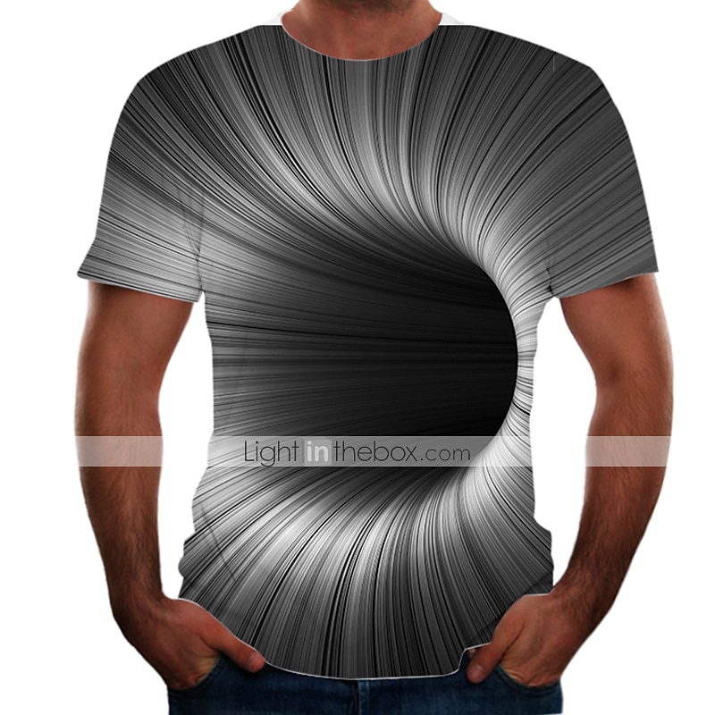 Férfi Uniszex Grafika 3D nyomtatás Ing Póló Pólók Rövid ujjú póló 3D nyomtatás Kerek Ing Divat Menő Alap Hétköznapi Napi Hétvége Fekete / Fehér Sárga Medence Ruházat Extra méret S M L XL XXL 3XL 2025 - $17.99 –P1