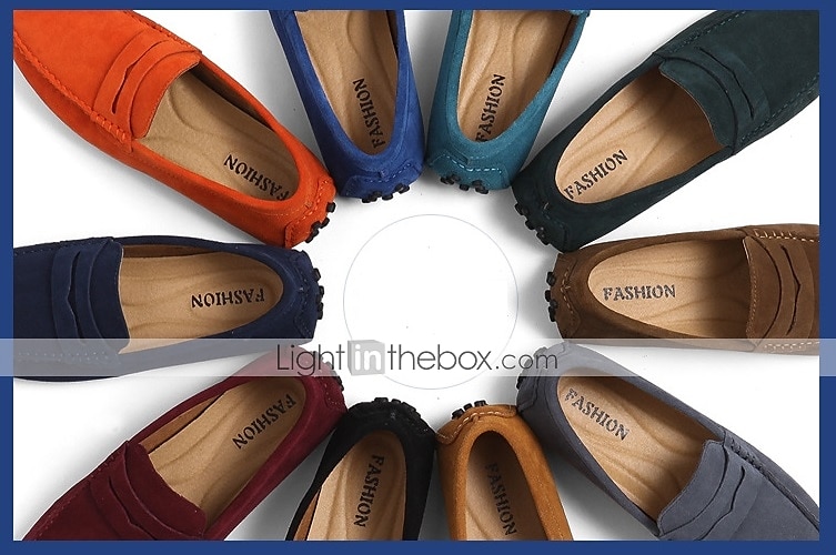 Blauwe suède loafers voor heren – stijlvolle instappers voor casual en formele gelegenheden 2026 - $46.99 –P1