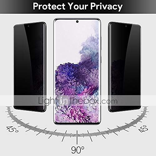 [1 Pack] Screen Protector For Samsung Galaxy S24 Ultra Plus S23 S22 S21 S20 Plus Ultra S10 Note 20 Ultra 10 Plus S25 Ultra Tempered Glass Privacy Anti-Spy 9H Hardness 3D Curved edge 2025 - $9.99 –P2