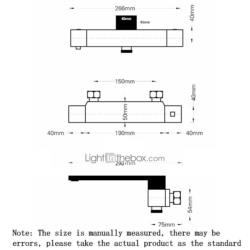Bathtub Faucet Black Wall Mounted, Bathroom Faucet Bath Roman Tub Filler Mixer Tap Brass, 2 Hole Sprayer with Cold Hot Water Hose 2025 - AU $582.39 –P1