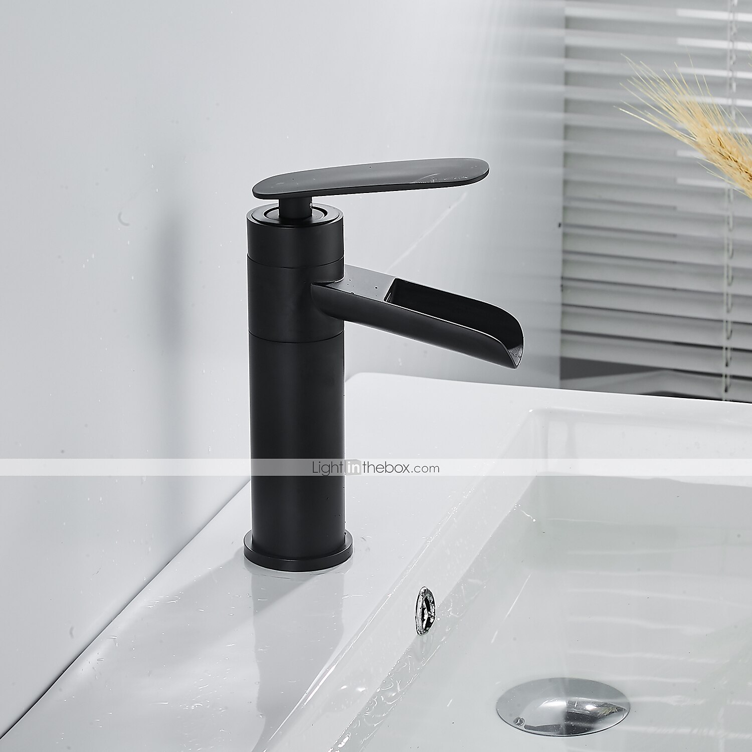 Bathroom Sink Faucet,Rotatable Electroplated Centerset Single Handle One Hole Bath Taps with Hot and Cold Switch 2025 - $97.99 –P12