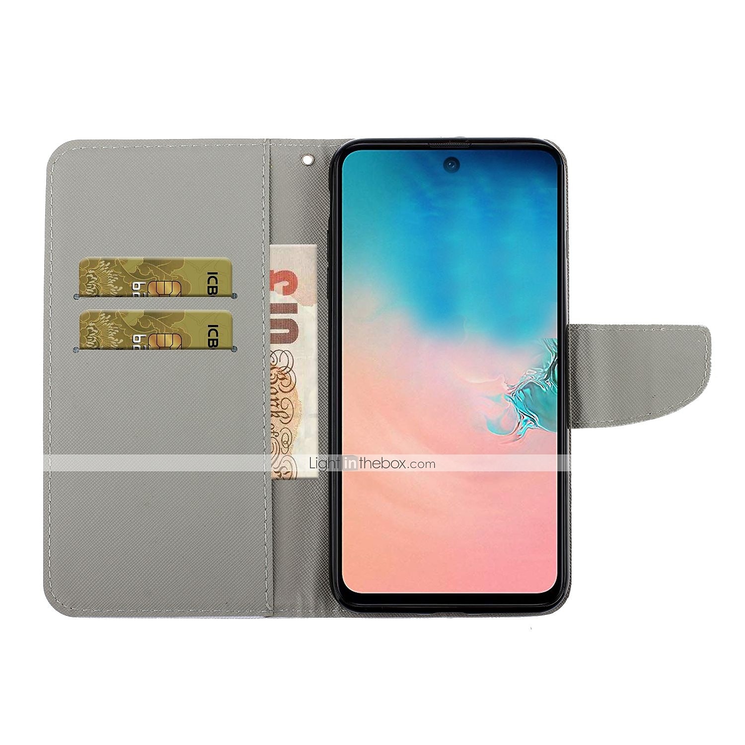 Phone Case For Samsung Galaxy S23 S22 S21 S20 Plus Ultra A54 A34 A14 A73 A53 A33 Note 20 Ultra S25 Ultra Wallet Case Flip Wallet Card Holder Animal Cartoon Flower TPU PU Leather 2025 - $13.99 –P13