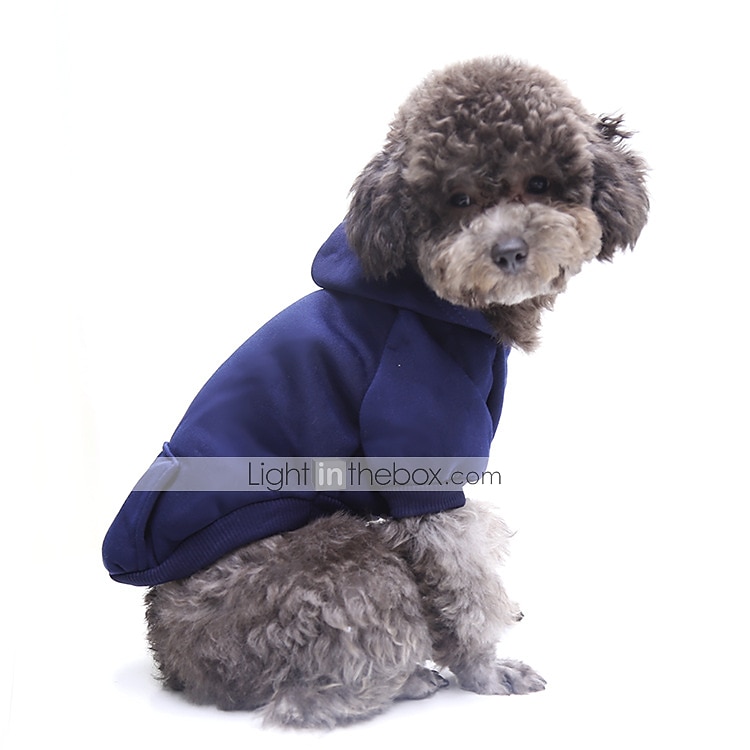 felpe con cappuccio invernali per cani con tasche vestiti caldi per cani di piccola taglia cappotto per chihuahua abbigliamento per cuccioli e gatti del 2025 a $15.49 –P9