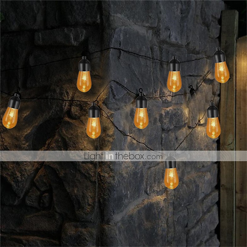 1,5 m 2 m 3 m 4 m 5 m 10 m bec retro lumini de șir acrilice bule lumini de șir de Halloween petrecere de Crăciun decorativ lumini de grădină nunta alb cald rgb alb albastru 2025 - $16.49 –P4