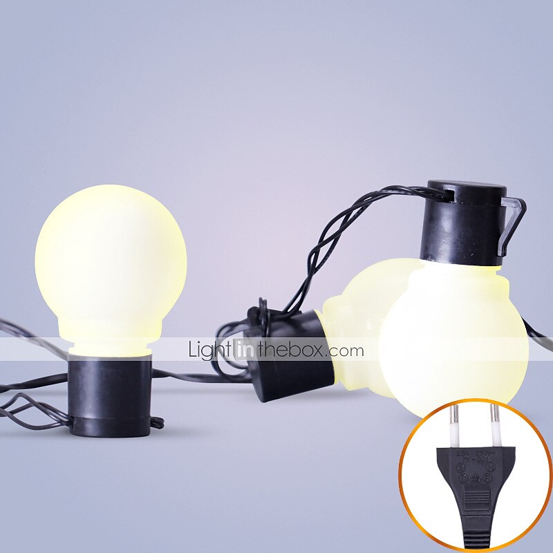 3m 10leds festoen led globe led flexibele string licht fee lamp kerst fee string licht guirlande tuin patio tuin decoratie vakantie buitenverlichting eu us plug ac110v 120v 220v 230v 240v 2025 - $13.49 –P10