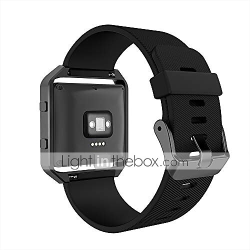 Reim til Smartklokke til Fitbit Blaze Silikon Smartklokke Stropp Myk Pustende Klassisk lås Sportsrem SmartWatch-bånd med etui Erstatning Armbånd 2025 - $17.99 –P5