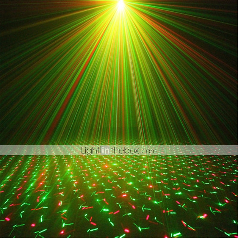 Mini proyector estroboscopio de color cielo estrella luz láser música para el hogar par fiesta de navidad discoteca escenario flash iluminación luces estroboscópicas 2025 - $30.99 –P6