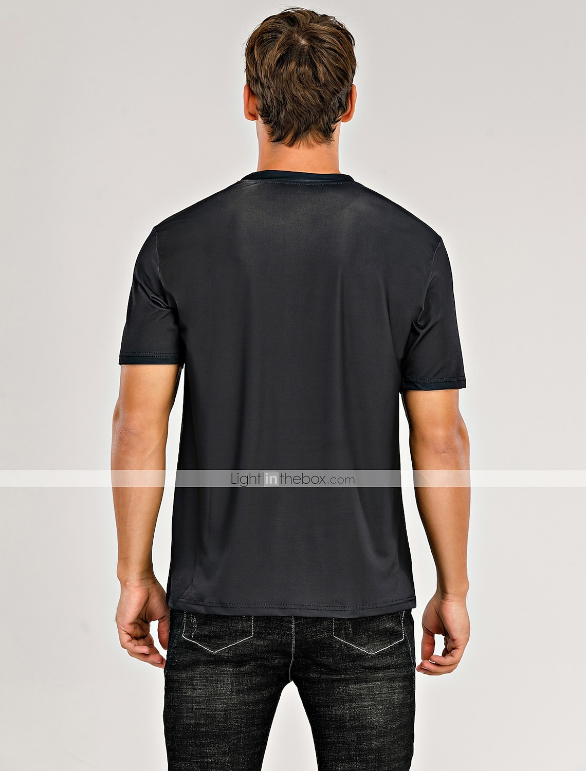 Men's Graphic Tee Tuxedo Shirts Short Sleeve T shirt 3D Print Round Neck Shirt Exaggerated Basic Daily Black White Yellow Clothing Apparel Normal S M L XL XXL 3XL 4XL 2025 - $17.99 –P3