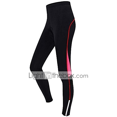 női kerékpáros nadrág, kerékpáros nadrág hosszú, 3D-s zselés párnázattal, MTB hegyikerékpár nadrág leggings légáteresztő, nagy rugalmasságú, piros 2025 - $41.99 –P1