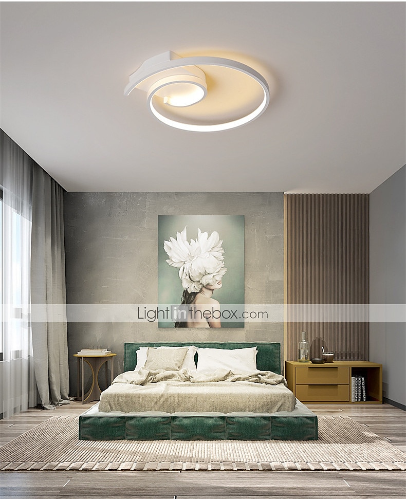 42cm 52cm plafoniera a led design a spirale rotonda nuova lampada da camera da letto led new fashion semplice lampada da soffitto in camera studio personalizzato in alluminio lampade da sala da pranzo del 2025 a $204.99 –P3