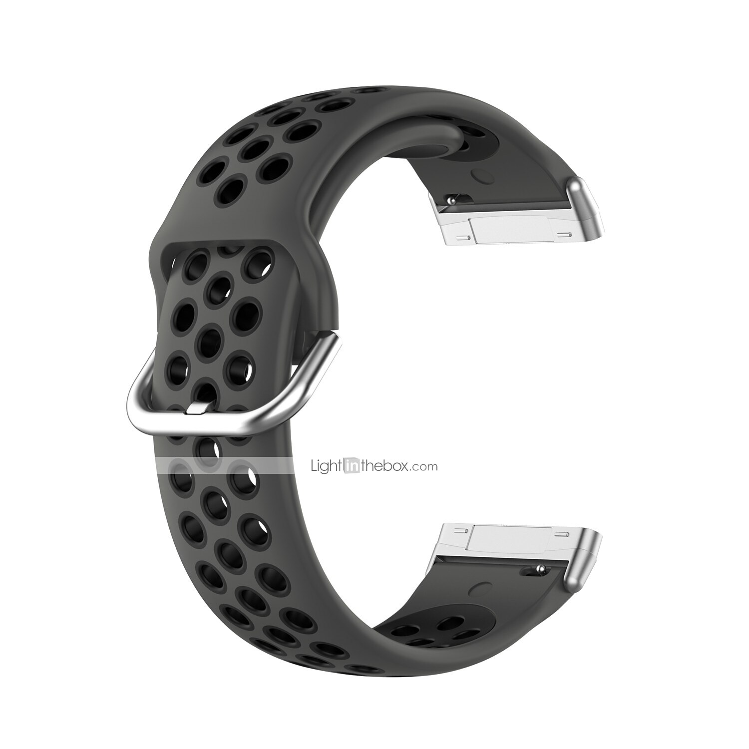 Smart Watch Band Συμβατό με Fitbit Versa 4 Sense 2 Versa 3 Sense κράμα σιλικόνη Εξυπνο ρολόι Λουρί Ελαστικό Ρυθμιζόμενο Πόρπη από ανοξείδωτο ατσάλι Αθλητικό Μπρασελέ Αντικατάσταση Περικάρπιο 2025 - $14.99 –P17