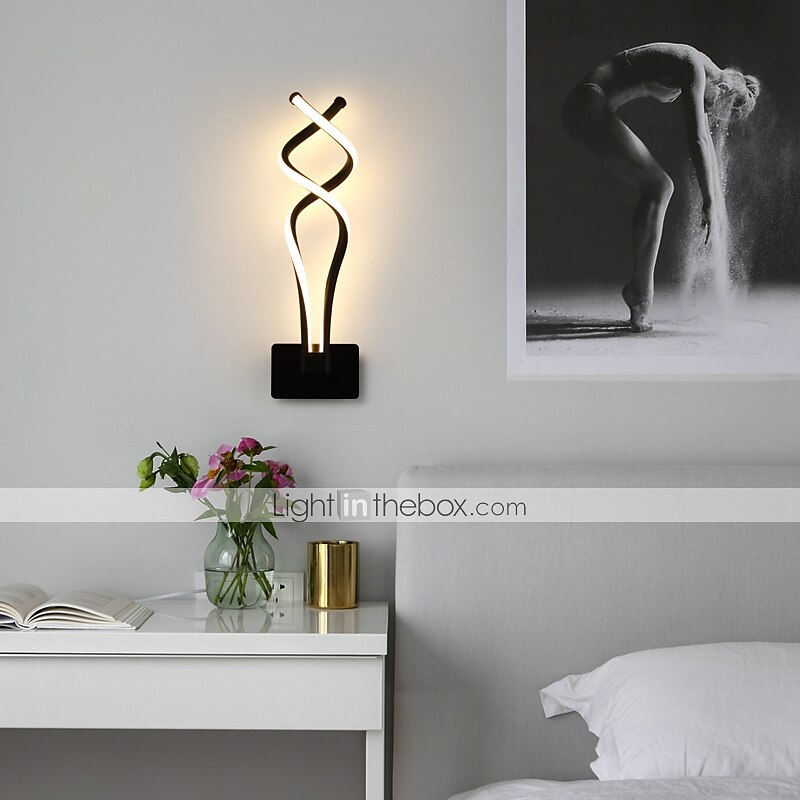 Lightinthebox conduziu a lâmpada de parede moderna simples decoração criativa lâmpada de parede led hotel quarto lâmpada de cabeceira nórdico sala estar corredor lâmpada de parede ac220v de 2025 por $96.99 –P3