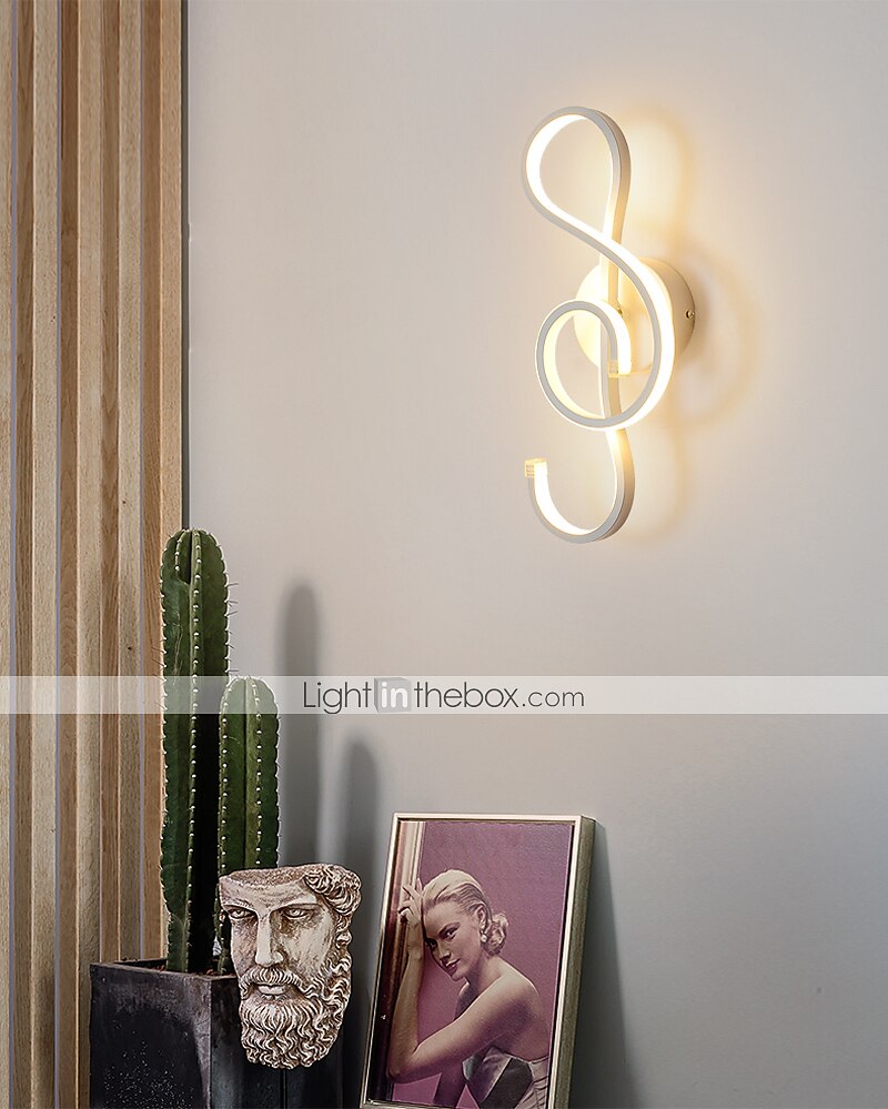 Lightinthebox conduziu a lâmpada de parede moderna simples decoração criativa lâmpada de parede led hotel quarto lâmpada de cabeceira nórdico sala estar corredor lâmpada de parede ac220v de 2025 por $96.99 –P2