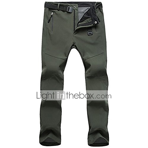 outdoor sportswear water resistant hiking pants breathable soft shell ski pants punch trousers for men 2025 - $26.99 –P1