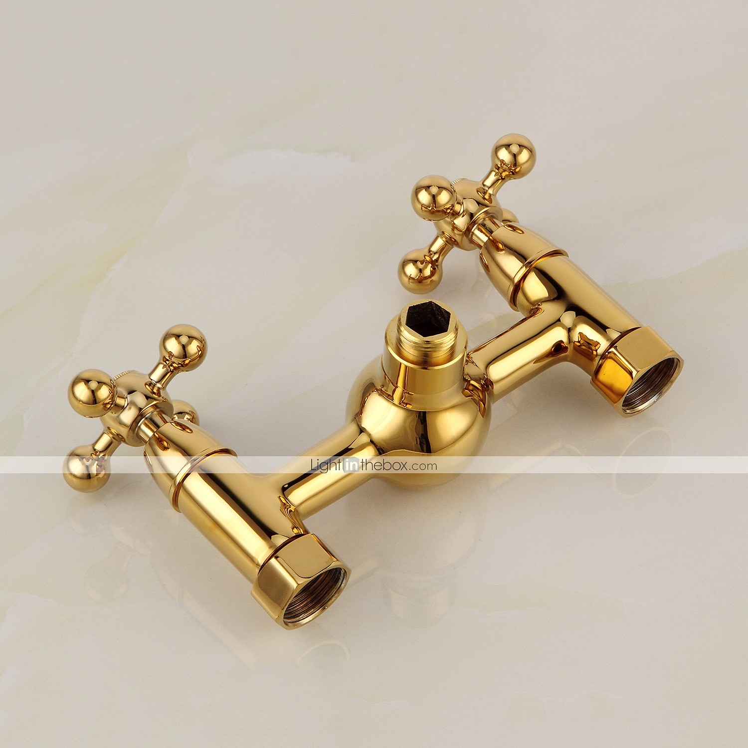 dusch kran set handdusch ingår vintage stil/country mässing/elektropläterad montering utvändig keramisk ventil badkar dusch 2025 - $145.99 –P3
