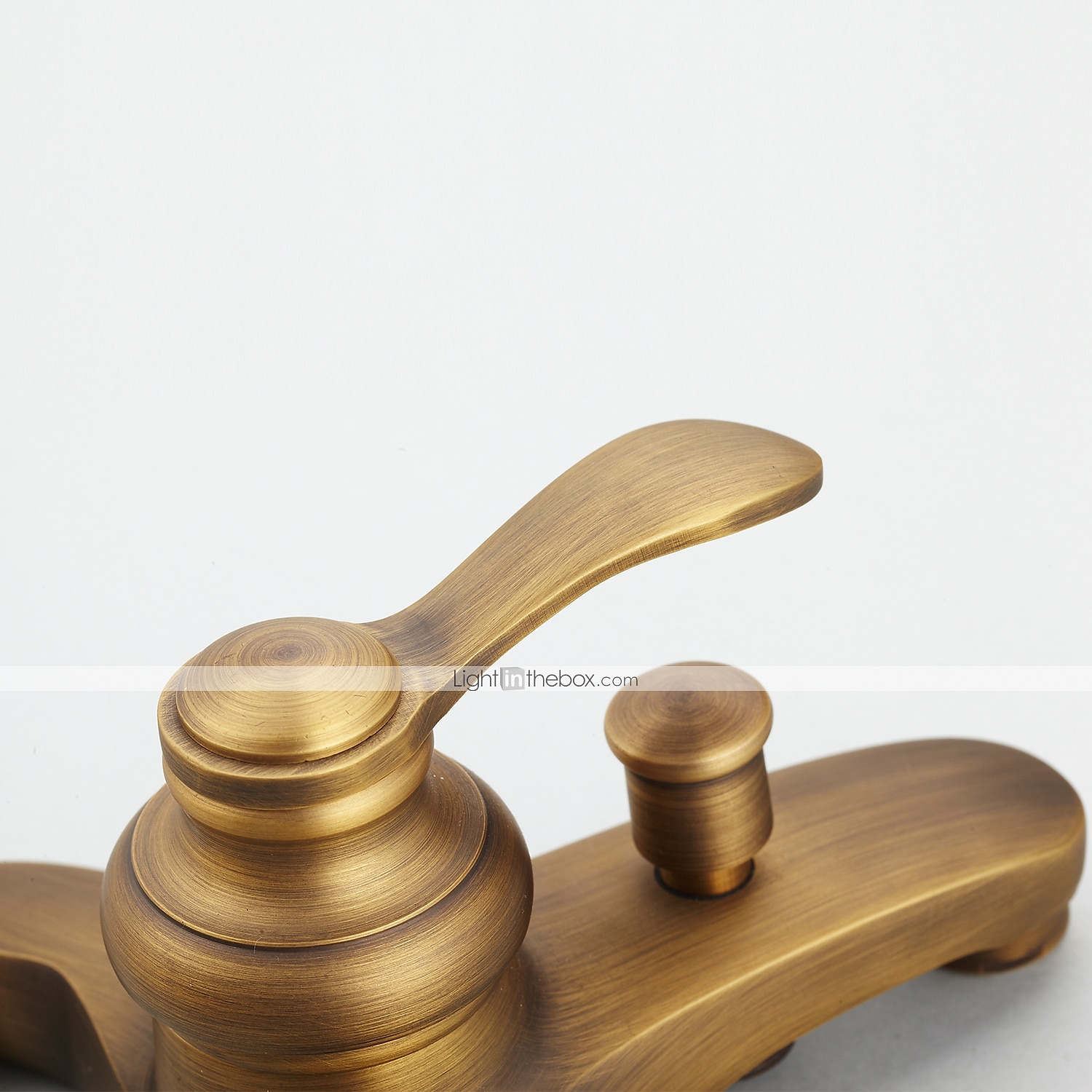 Shower Faucet Set Handshower Included Vintage Style/Country Brass Mount Outside Ceramic Valve Bath Shower Mixer Taps/Single Handle/Yes/Single Handle Three Holes 2025 - $153.99 –P4