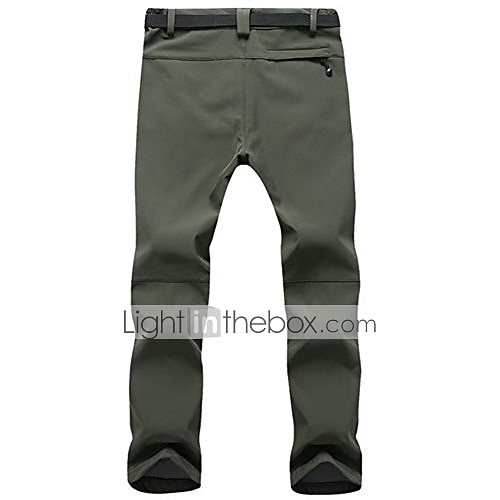 outdoor sportswear water resistant hiking pants breathable soft shell ski pants punch trousers for men 2025 - $26.99 –P2