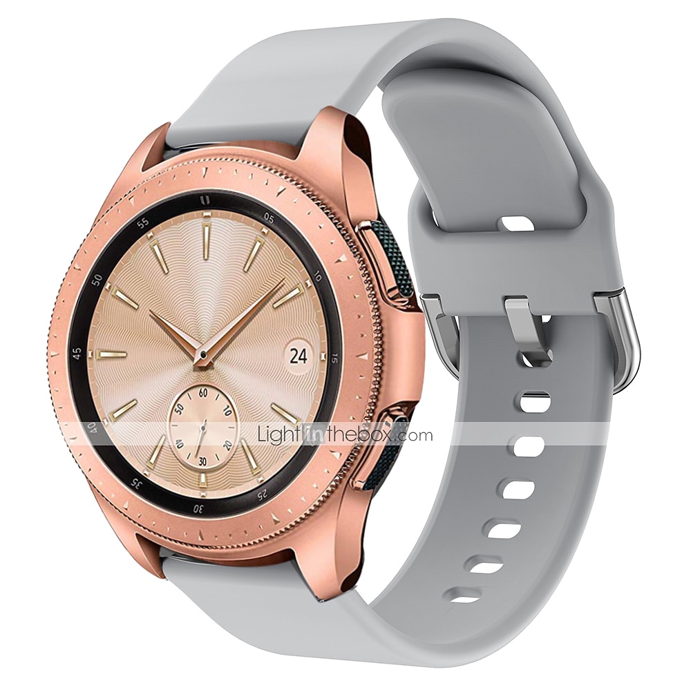 Horlogeband voor Garmin Forerunner 265S 265 Venu 3S 3 Active 5 Vivoactive 4S 4 Vivomove Sport Luxe Style HR Approach S42 S40 S12 18mm 20mm 22mm Siliconen Vervanging Band 18mm 20mm 22mm Sportband 2026 - $10.99 –P14