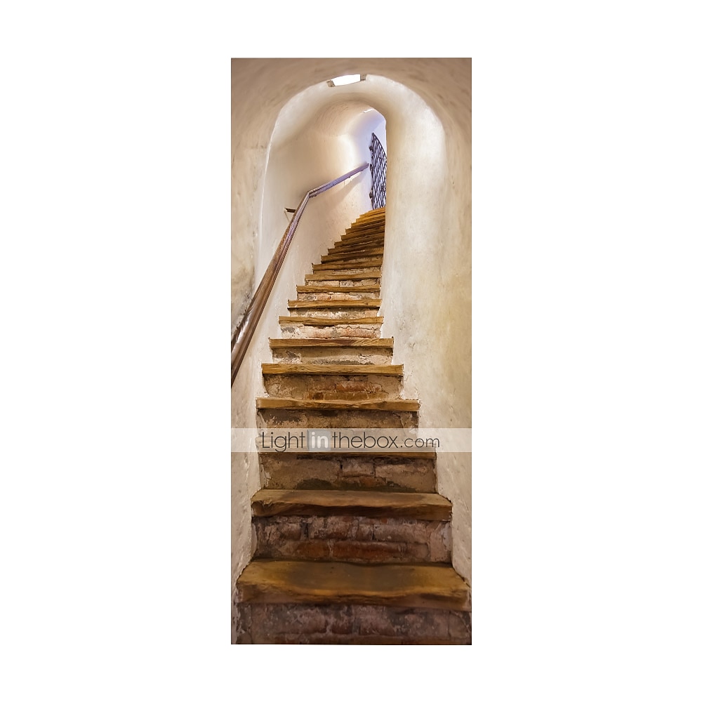 Autocolante 3d Autocolante creative auto-adezive pentru uși Decorarea sufrageriei Autocolante de perete impermeabile pentru casa Autocolante de perete pentru dormitor living 77*200cm 2025 - $26.99 –P9